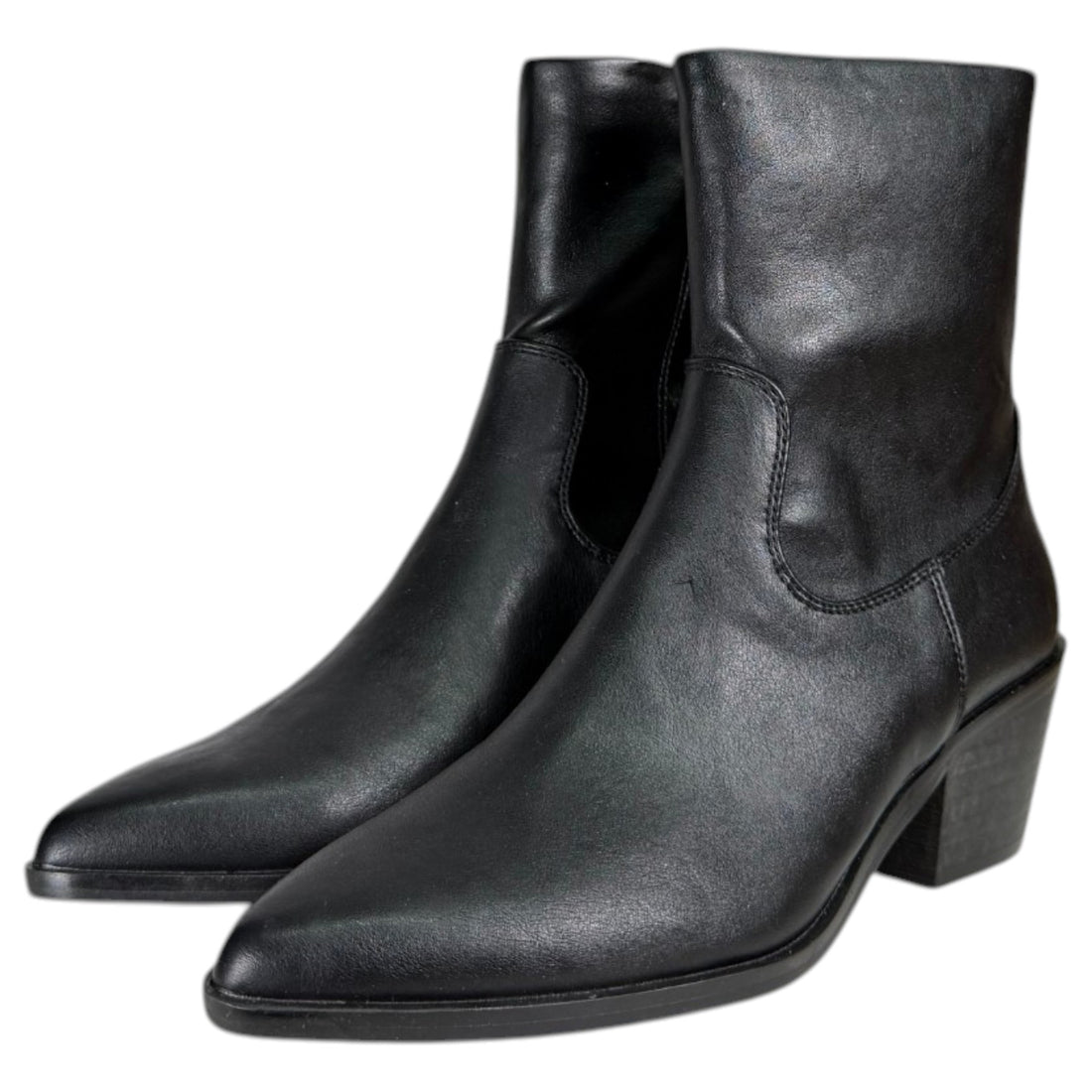 Botines Corina Cowboy M6770 Negro