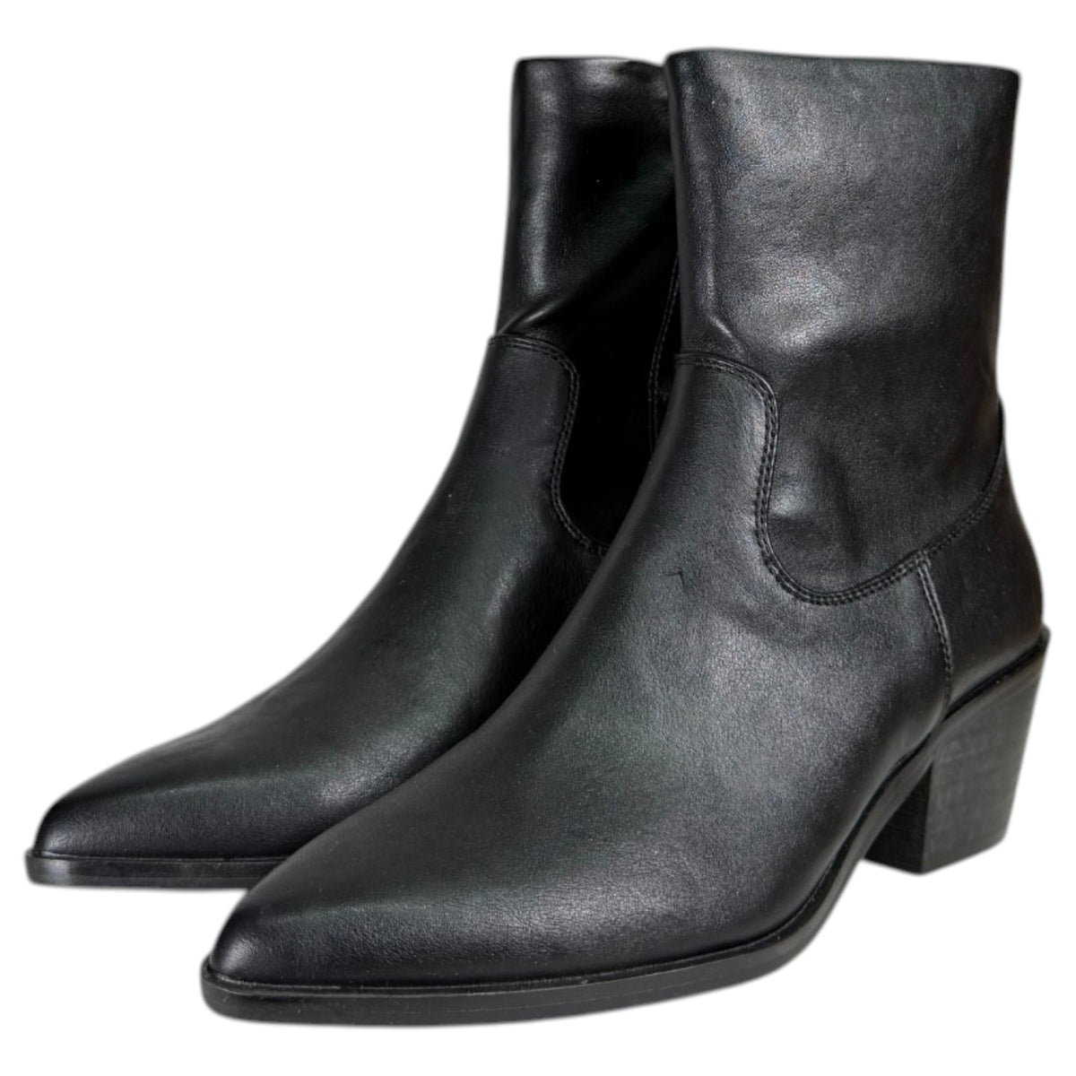 Botines Corina Cowboy M6770 Negro