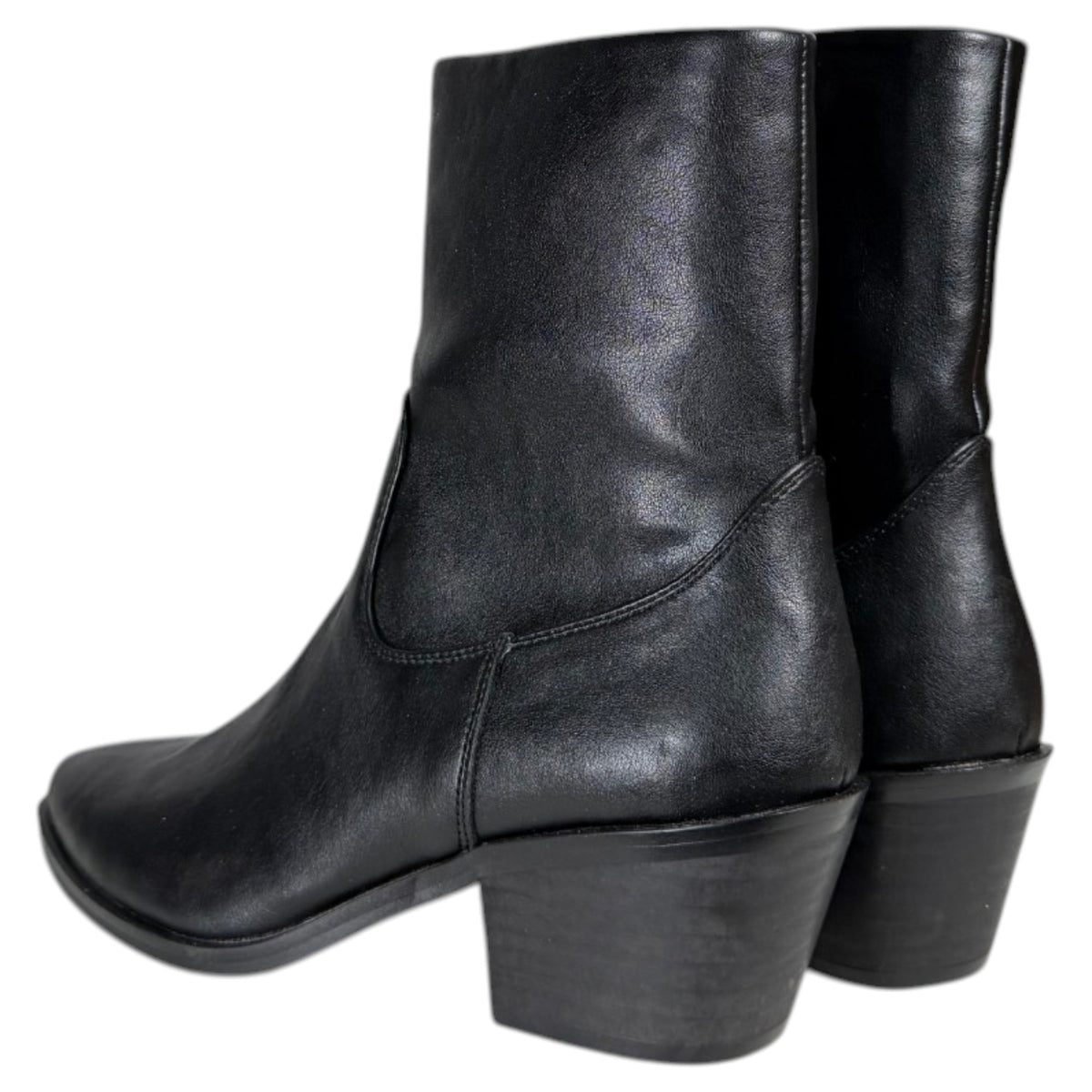 Botines Corina Cowboy M6770 Negro