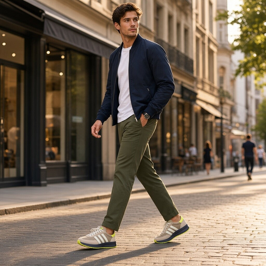 Zapatillas adidas Run 70s 2.0 KJ7183 Beige Verde