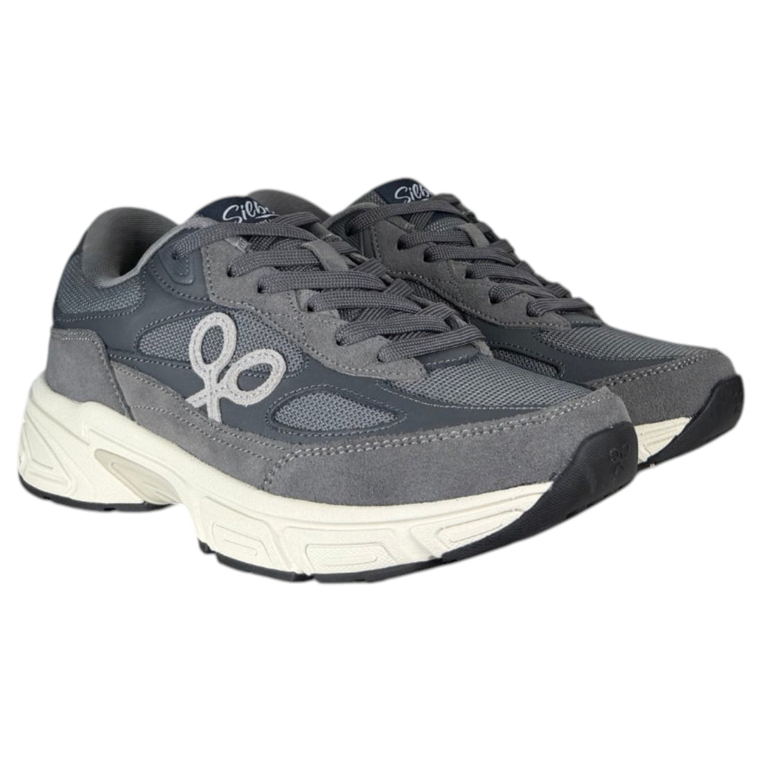 Zapatillas Silbon Running Tono Gris