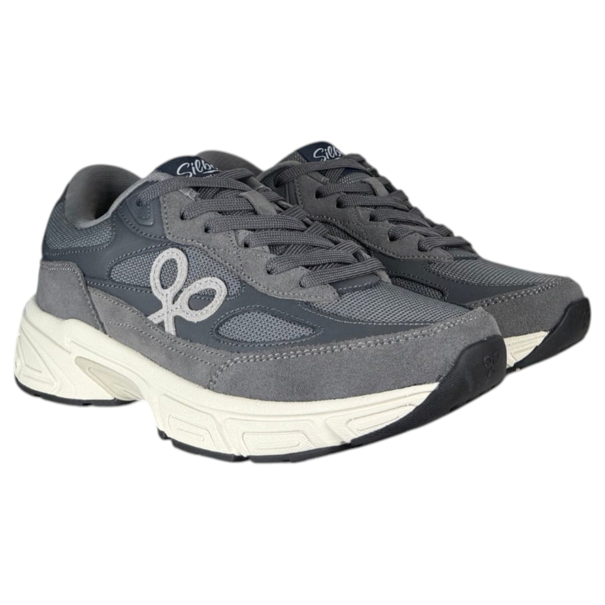 Zapatillas Silbon Running Tono Gris