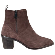 Botines Another Trend Tacón Cremallera 56501705 Mogano