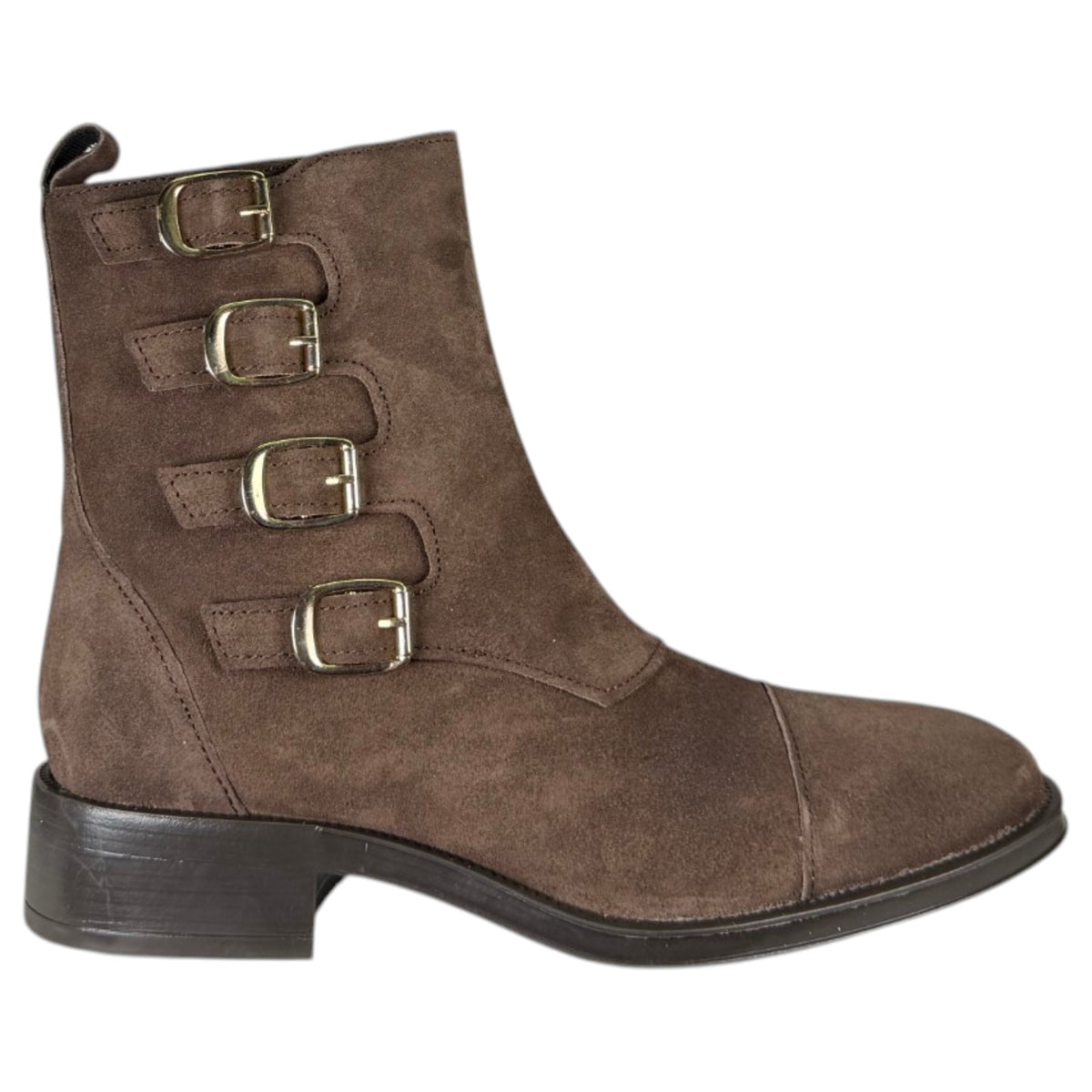 Botines Another Trend Tapa Hebillas 57161125 English Brown