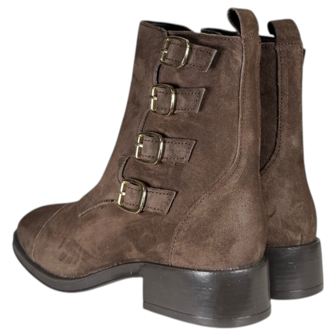 Botines Another Trend Tapa Hebillas 57161125 English Brown