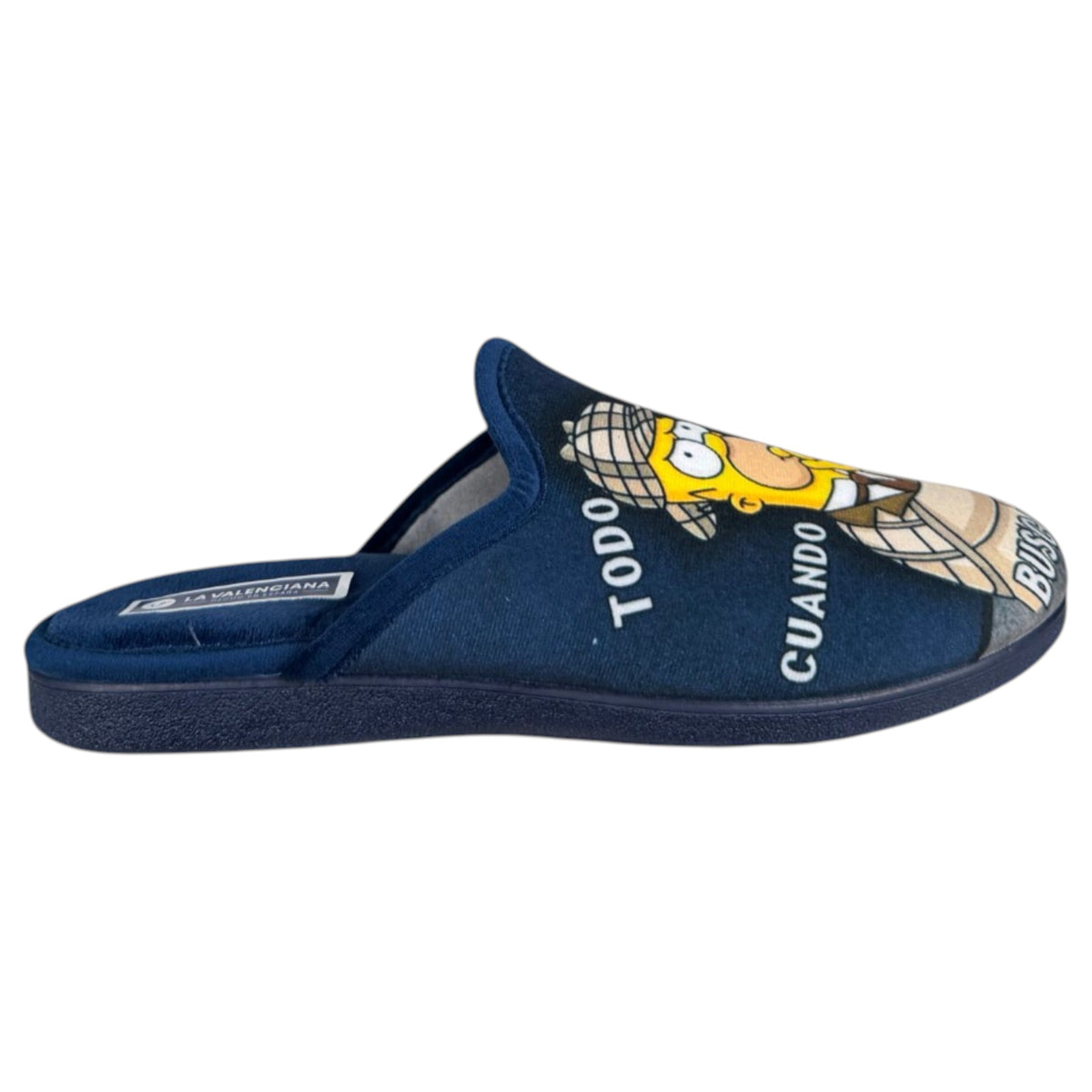 Zapatillas de casa abiertas La Valenciana Simpson Buscar 461 marino
