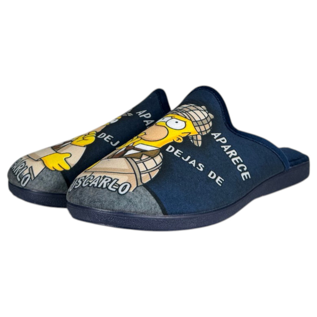 Zapatillas de casa abiertas La Valenciana Simpson Buscar 461 marino
