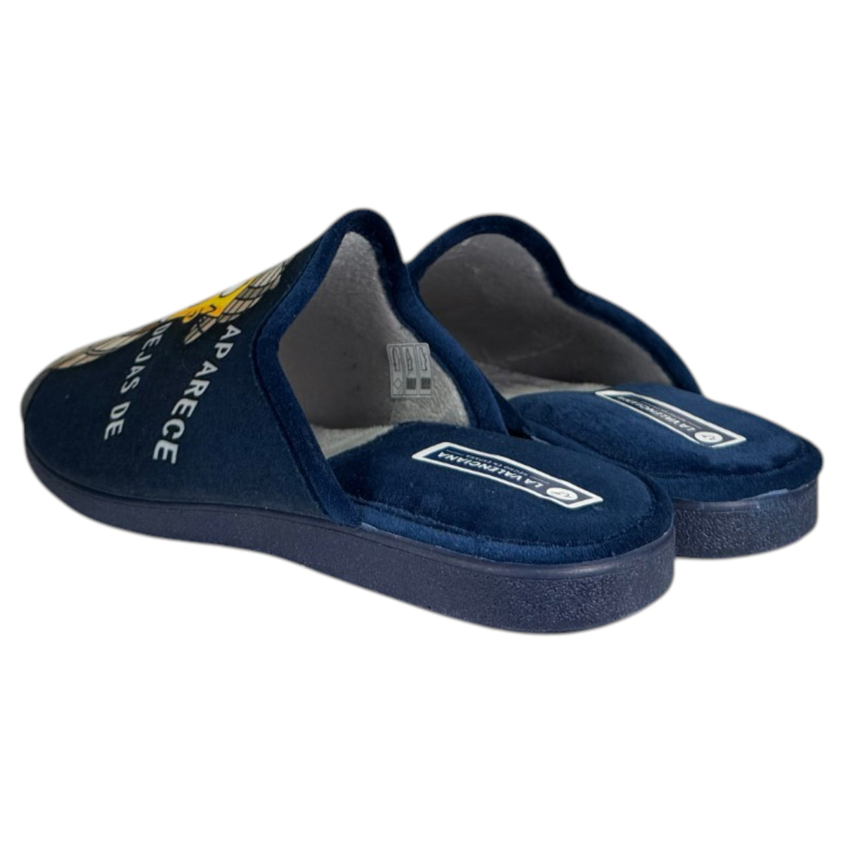 Zapatillas de casa abiertas La Valenciana Simpson Buscar 461 marino