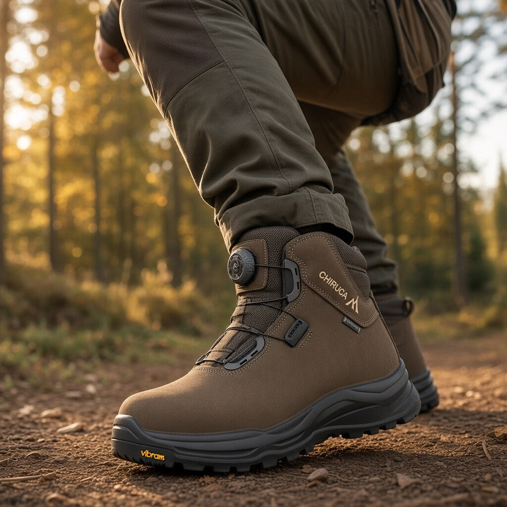Botas de montaña y trekking Unisex Chiruca Hispania Boa 11 Gore-Tex Verde