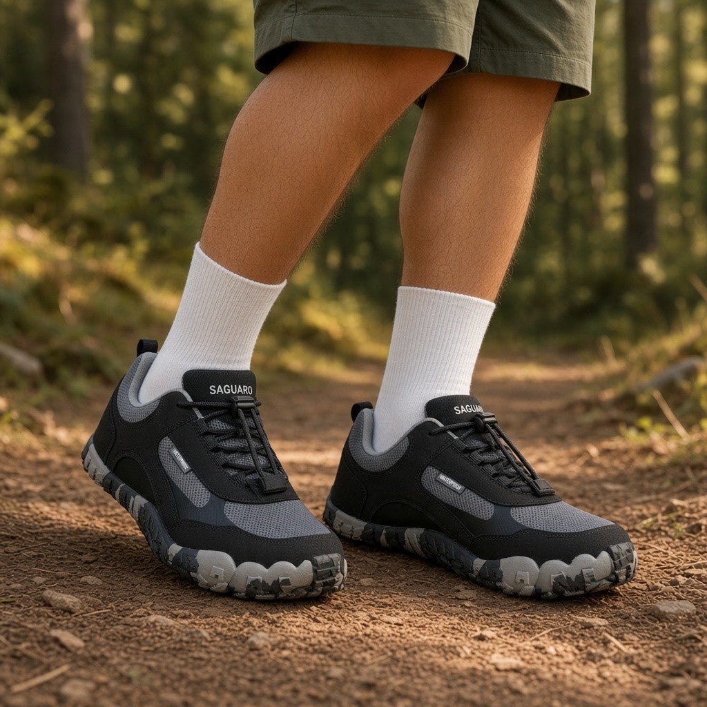 Zapatillas Barefoot Saguaro Root Waterproof XZA0161BK Negro Gris
