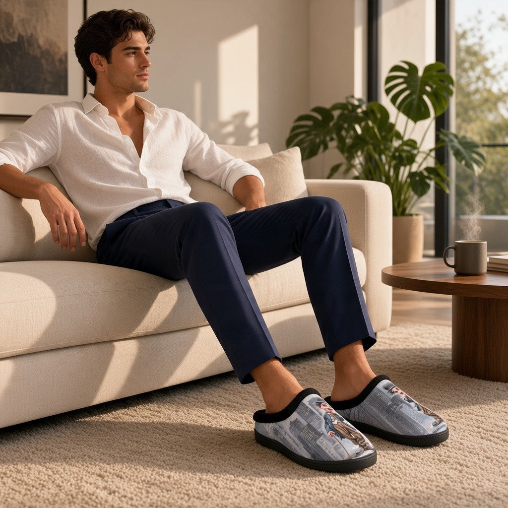 Zapatillas de Casa Plumaflex Abiertas 12229 Chaplin