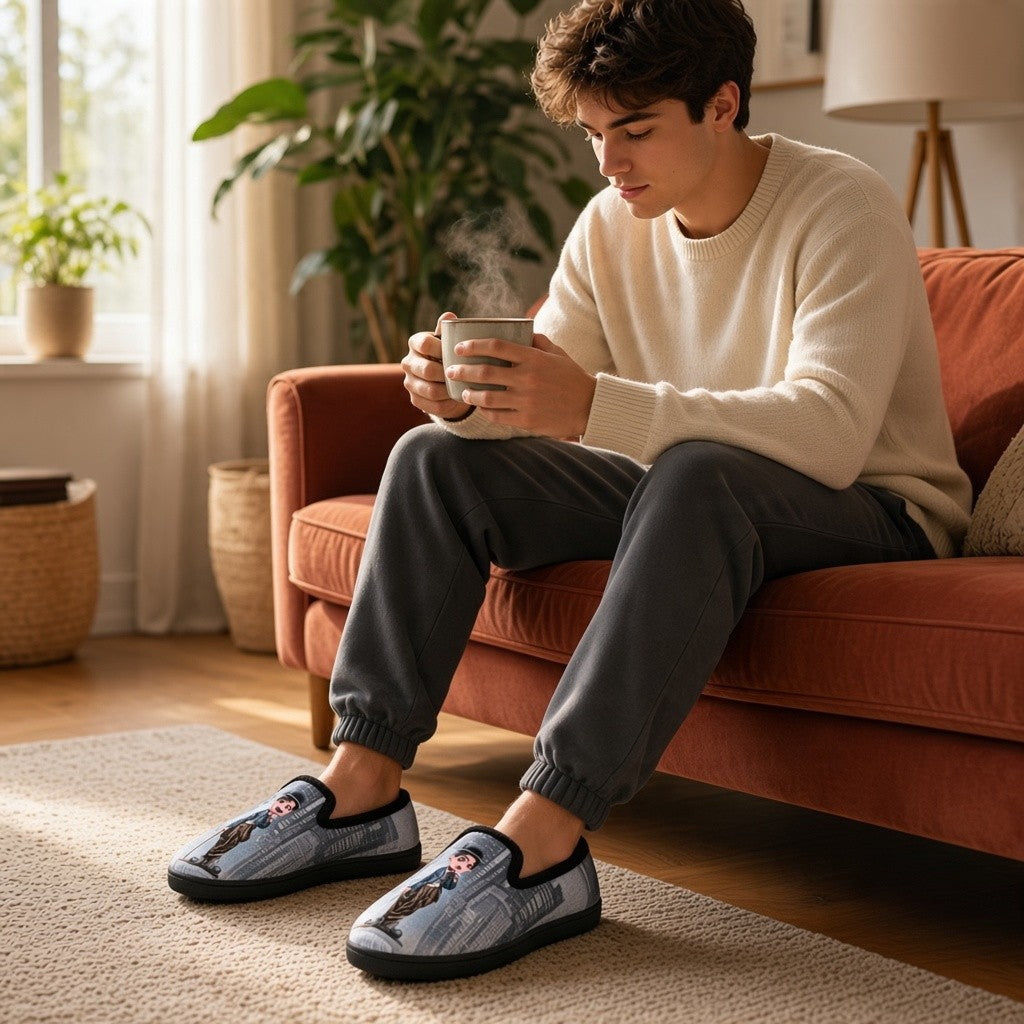 Zapatillas de Casa Plumaflex Cerradas 12228 Chaplin