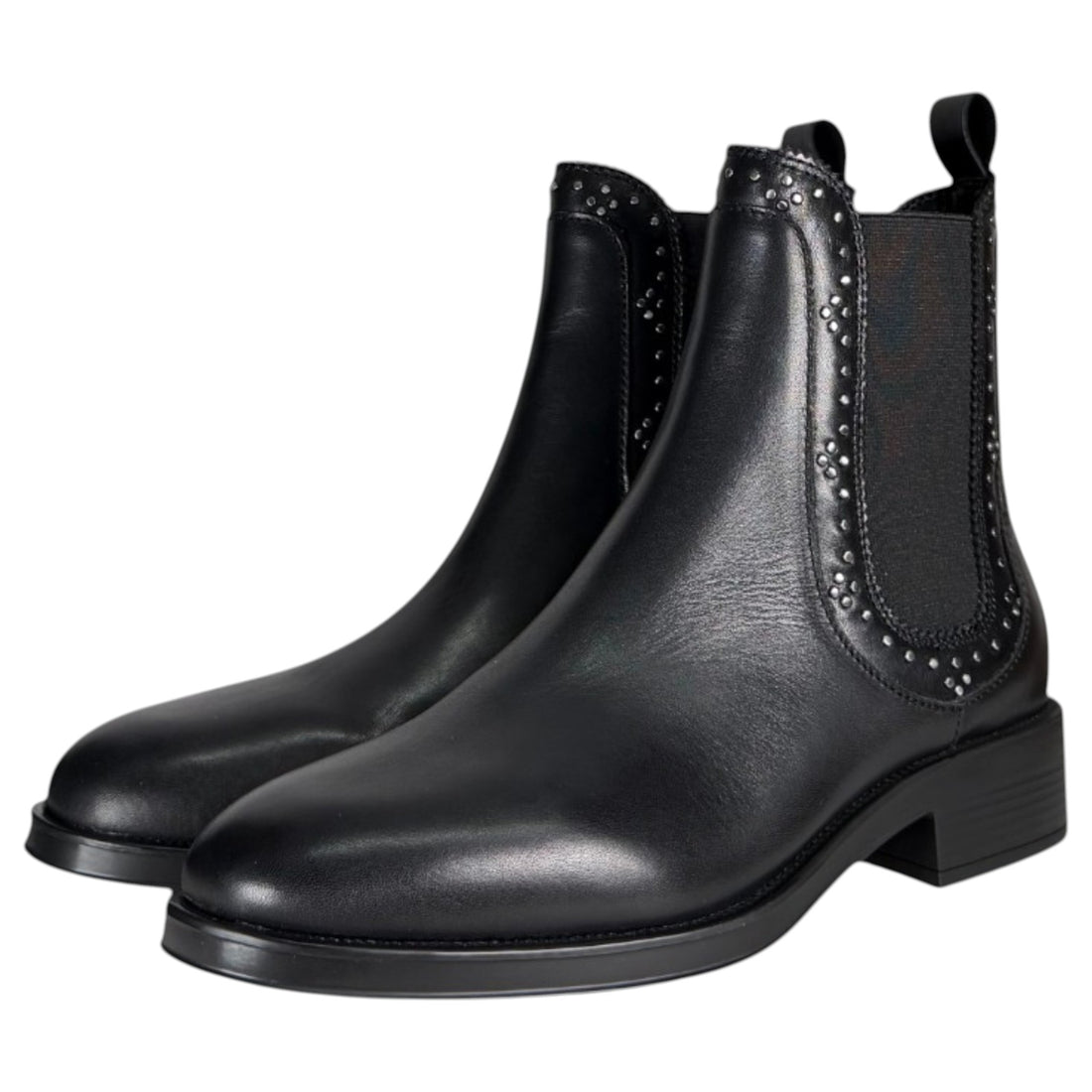 Botines Another Trend Tapa Tachas 57140105 Negro