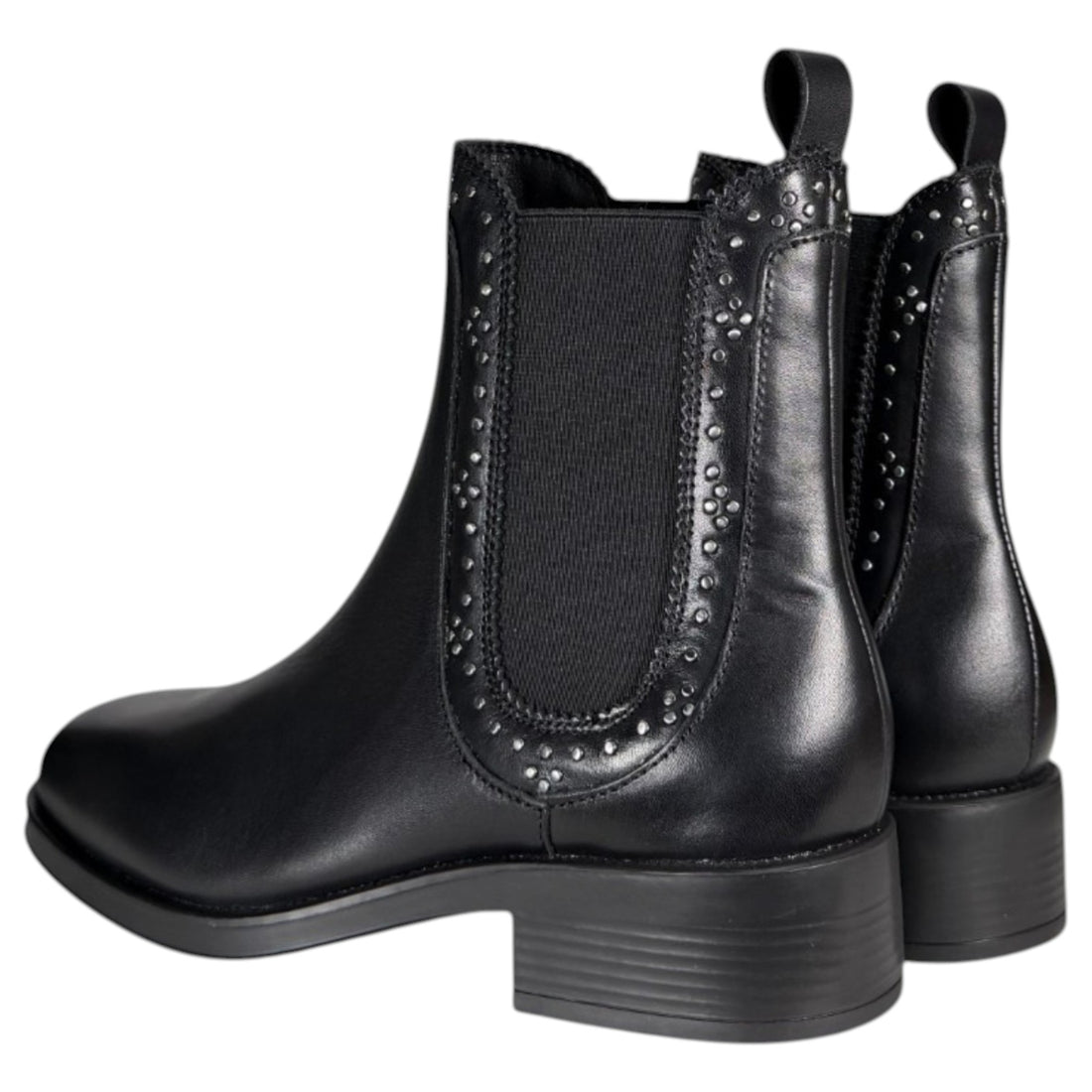 Botines Another Trend Tapa Tachas 57140105 Negro