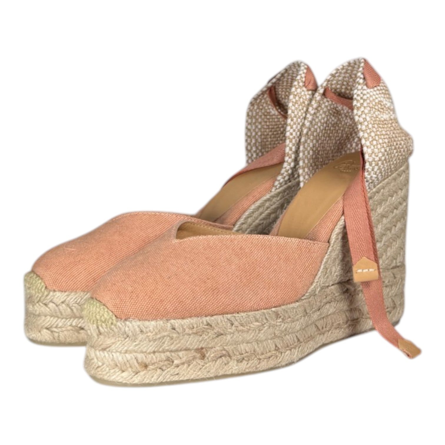 Alpargatas Castañer Chiara/8ED/002 Peach - imagen 5