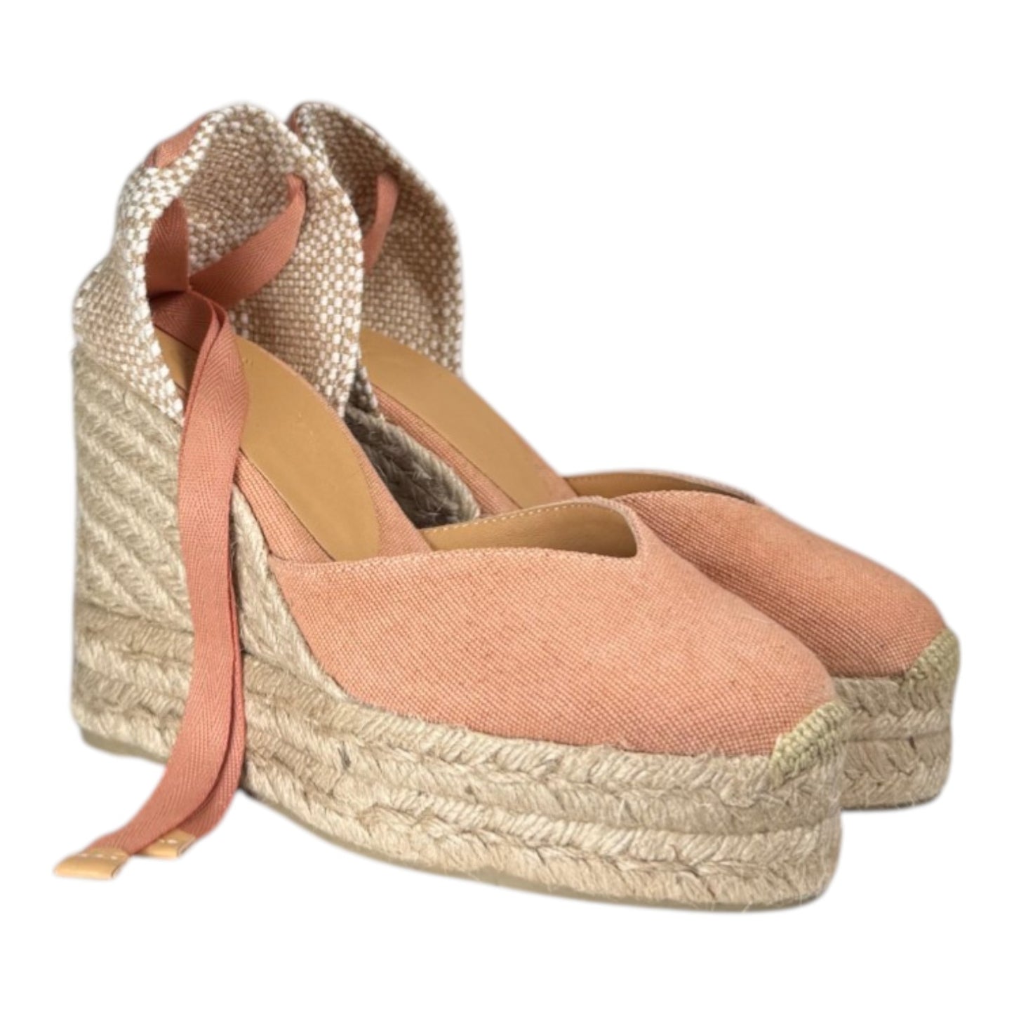 Alpargatas Castañer Chiara/8ED/002 Peach - imagen 3