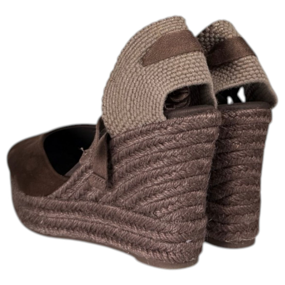 Alpargatas Corina Cintas M6341 Café - imagen 5