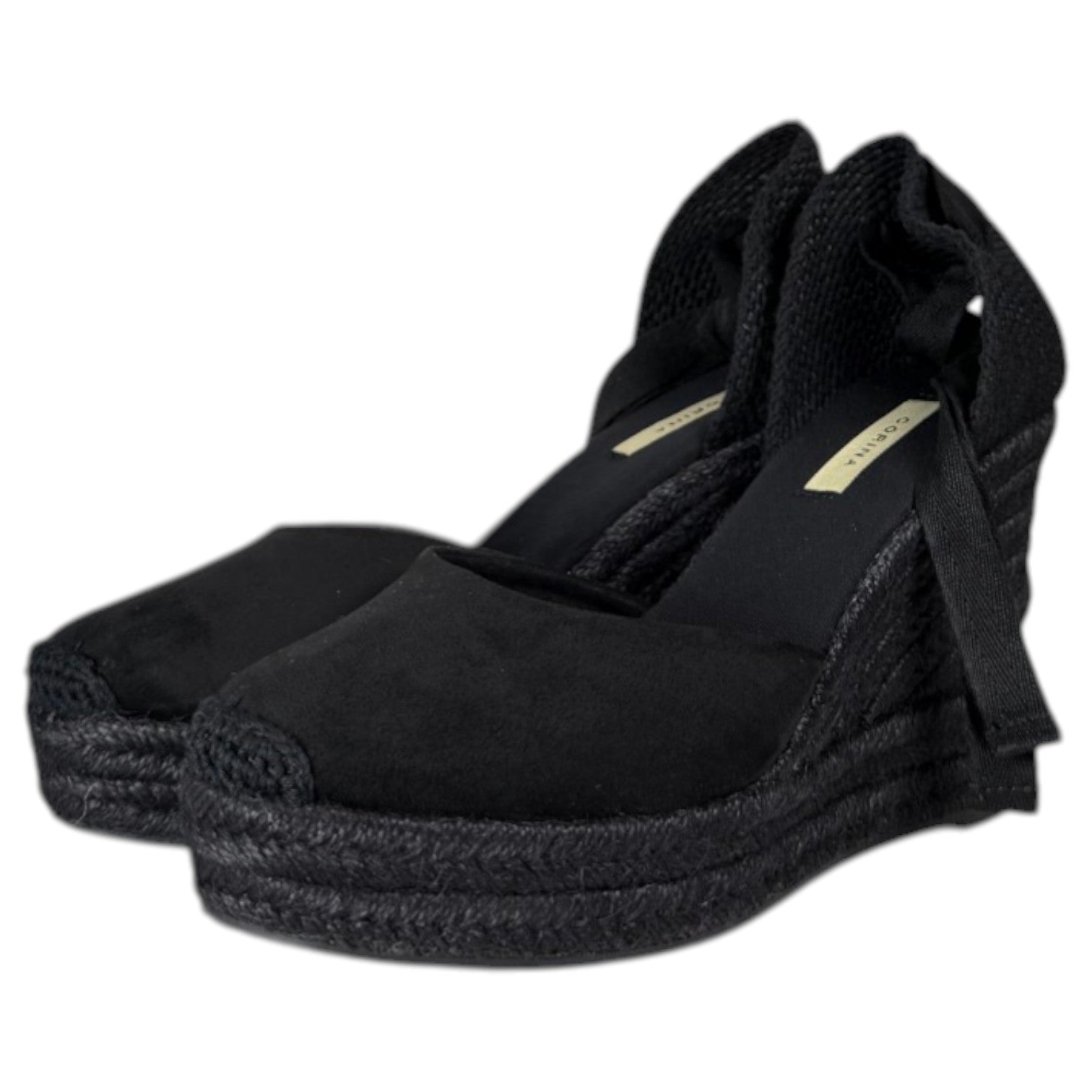 Alpargatas Corina Cintas M6341 Negro - imagen 3