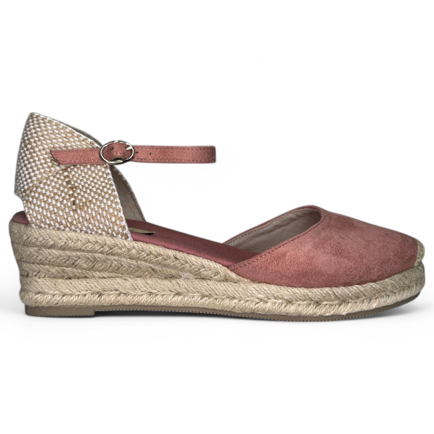 Alpargatas Corina Cuña Baja M4310 Rosa - imagen 1