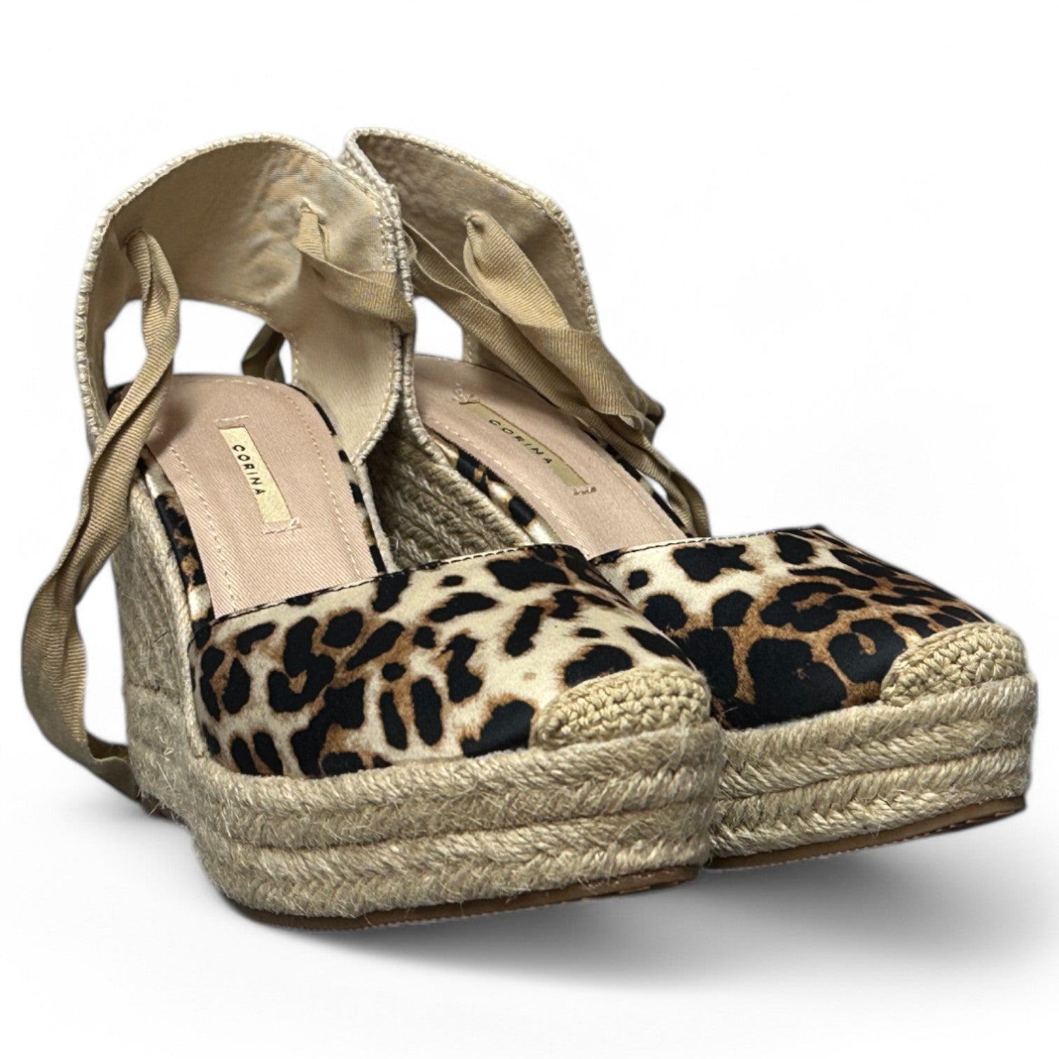 Alpargatas Corina Cuña Leopardo M5382 Leopardo - imagen 4