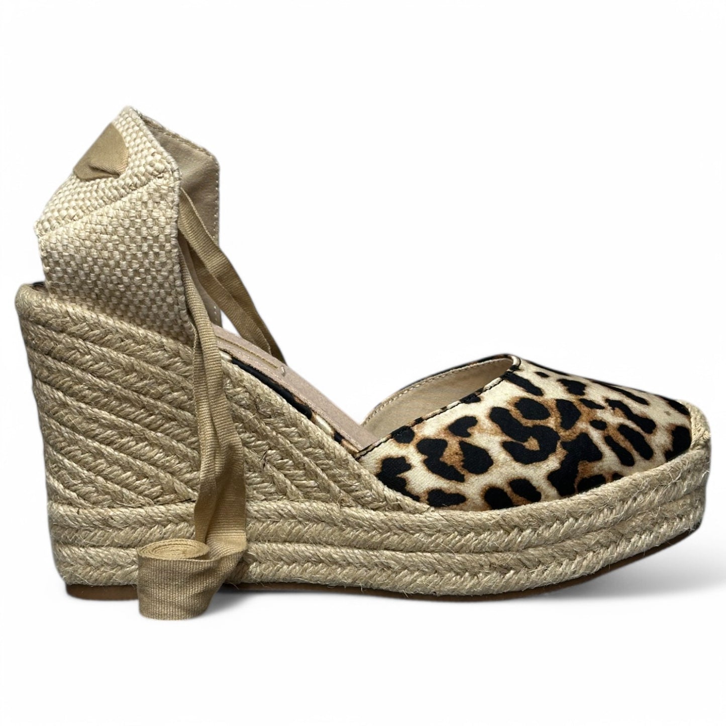 Alpargatas Corina Cuña Leopardo M5382 Leopardo - imagen 1