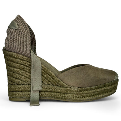 Alpargatas Corina Cuña M5388 Kaki