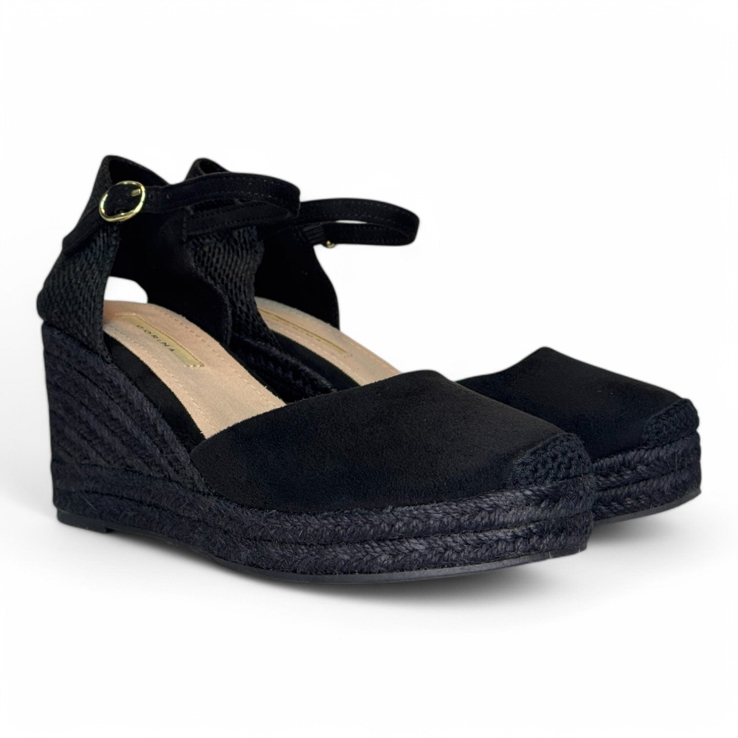Alpargatas Corina Hebillla M5391 Negro - imagen 3