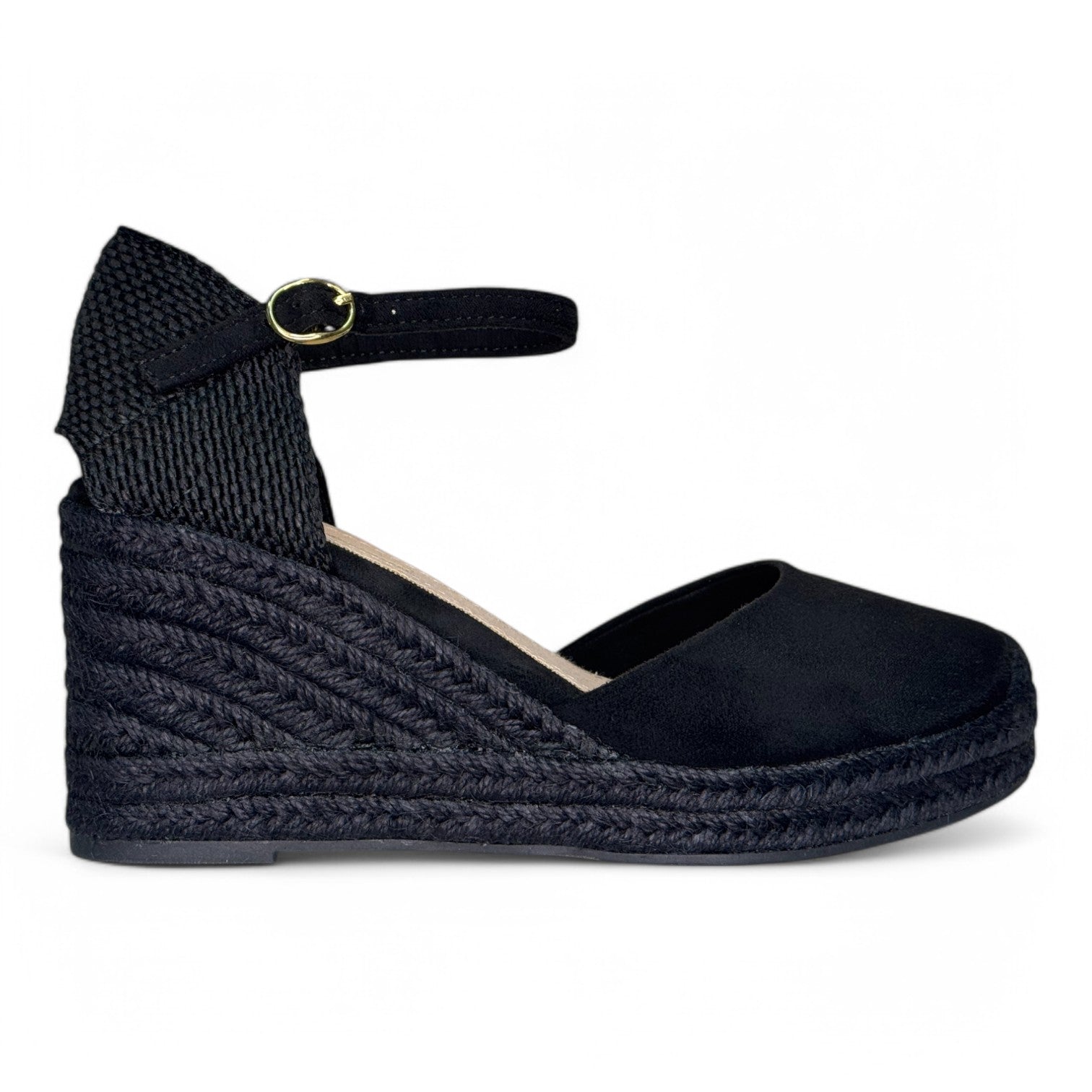 Alpargatas Corina Hebillla M5391 Negro - imagen 1