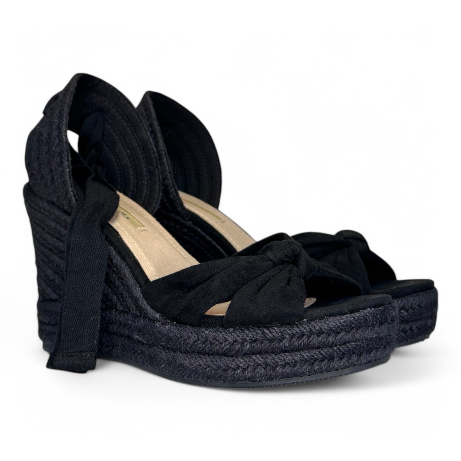 Alpargatas Corina Nudo M5400 Negro - imagen 2