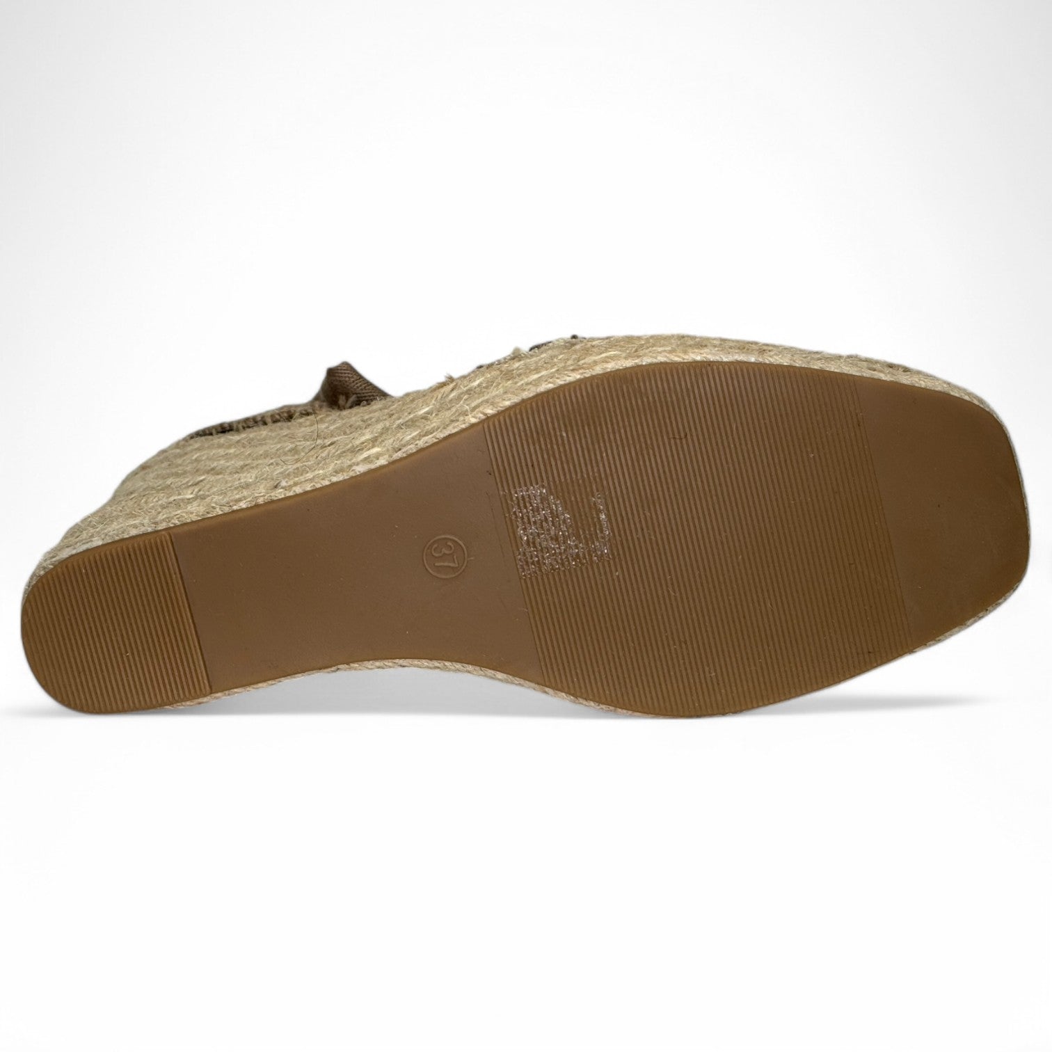 Alpargatas Corina Puntera Cosida M5380 Taupe - imagen 7