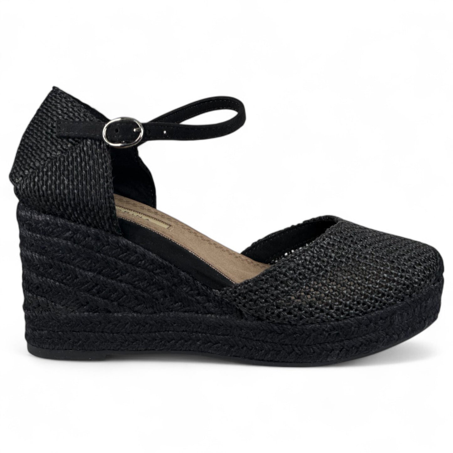 Alpargatas Corina Redecilla M5390 Negro - imagen 1