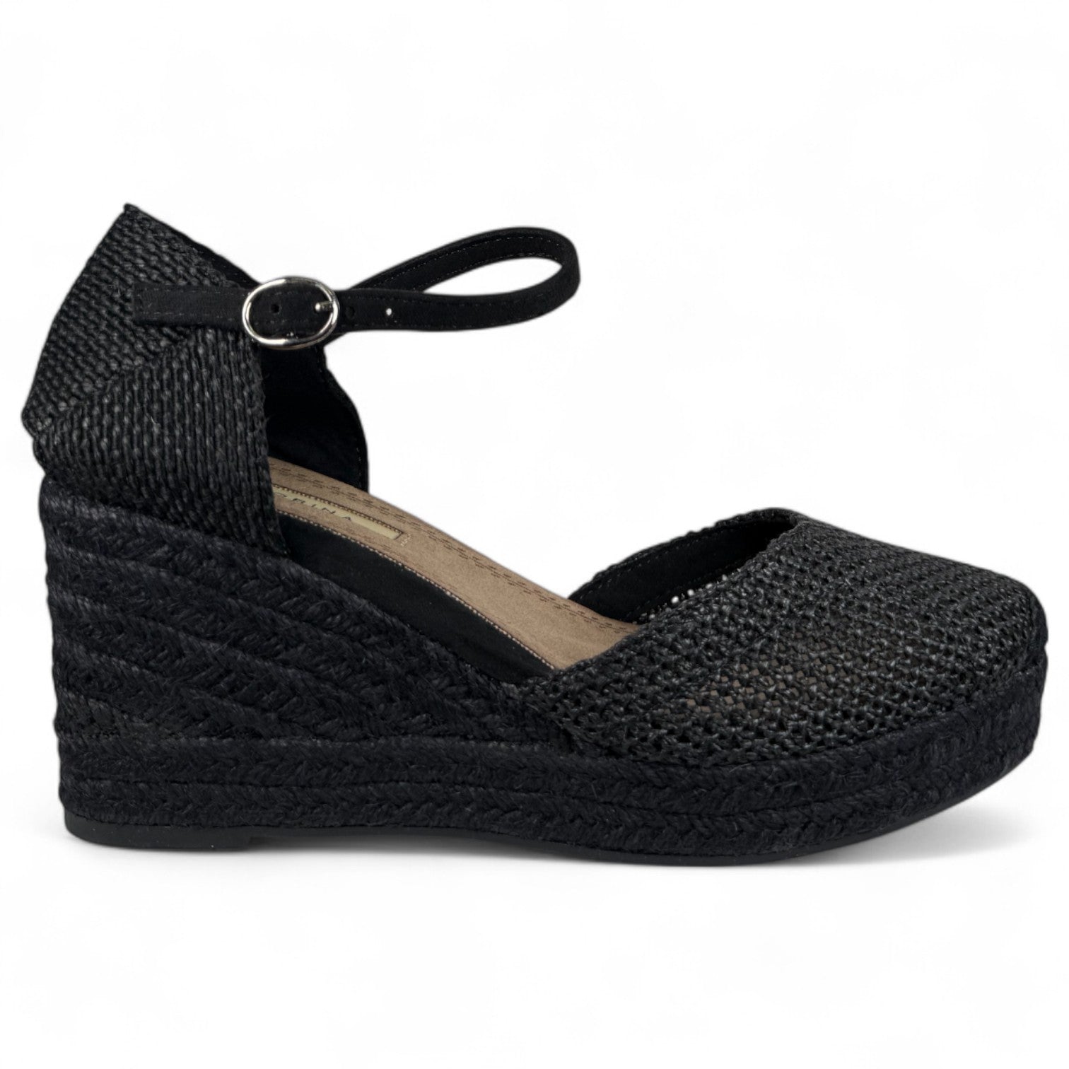 Alpargatas Corina Redecilla M5390 Negro - imagen 1