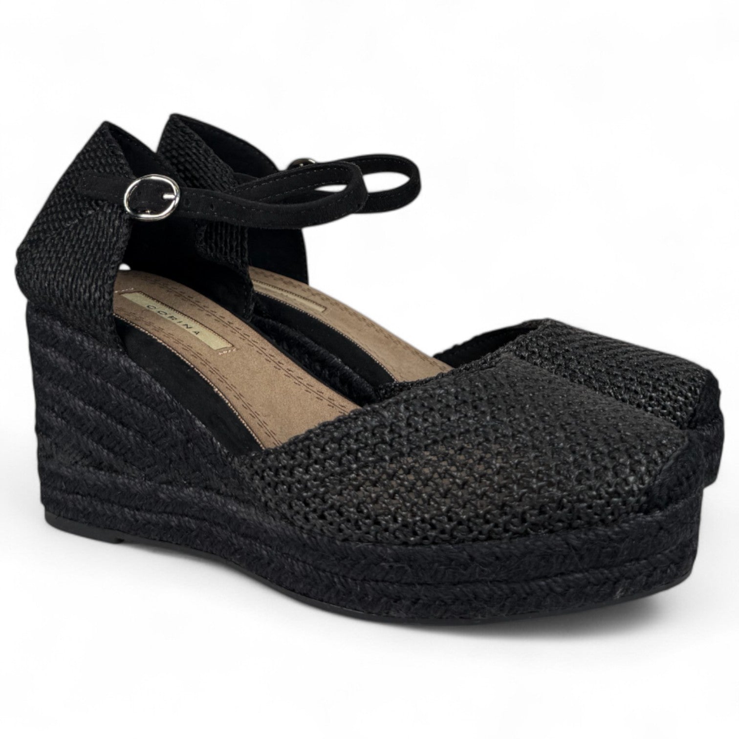 Alpargatas Corina Redecilla M5390 Negro - imagen 2