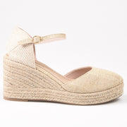 Alpargatas Corina Tejido M4304 Oro