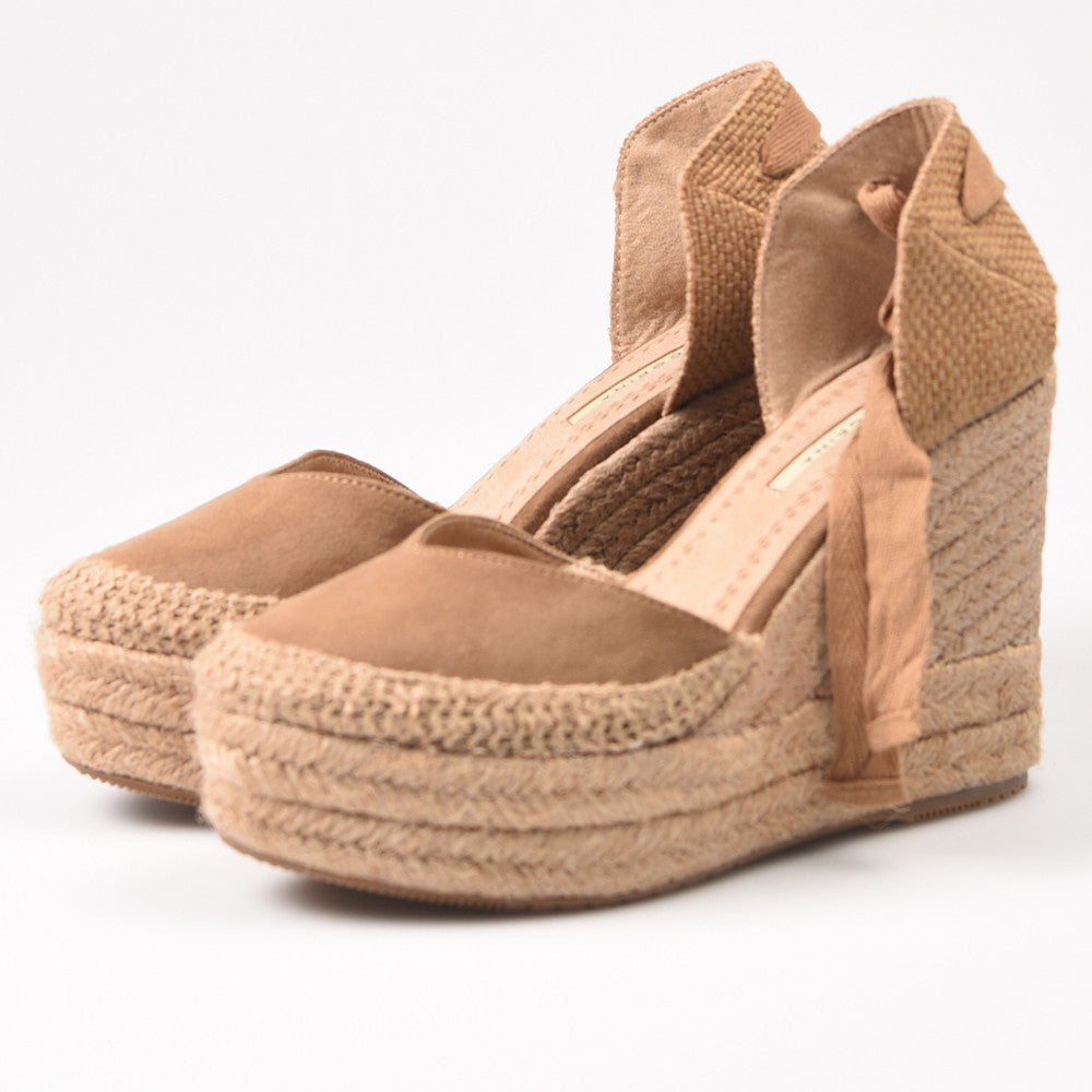 Alpargatas Corina Trenzado M4290 Camel - imagen 3