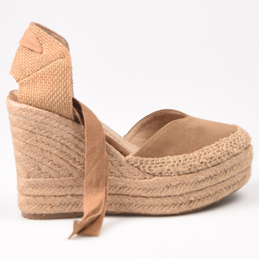 Alpargatas Corina Trenzado M4290 Camel - imagen 1