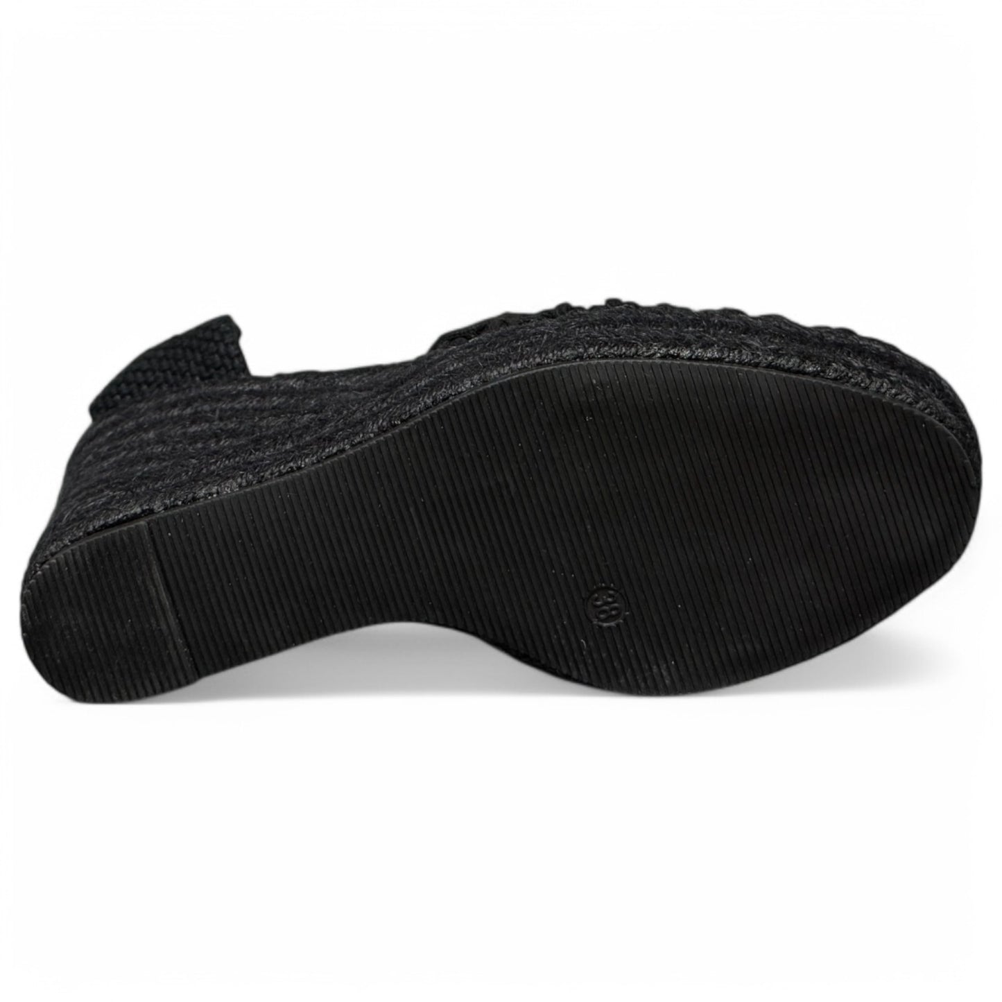 Alpargatas Corina Trenzados M5387 Negro - imagen 6