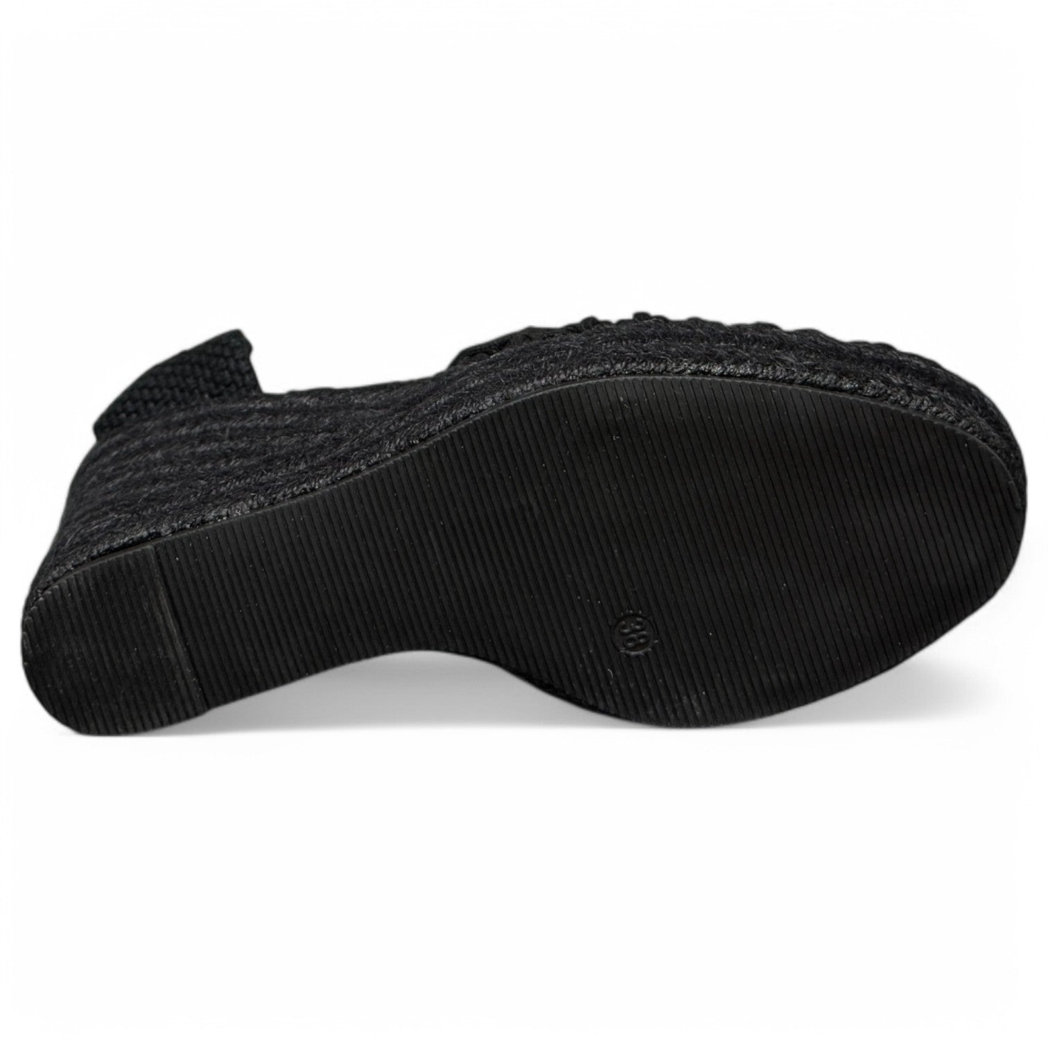 Alpargatas Corina Trenzados M5387 Negro - imagen 6