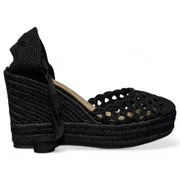 Alpargatas Corina Trenzados M5387 Negro