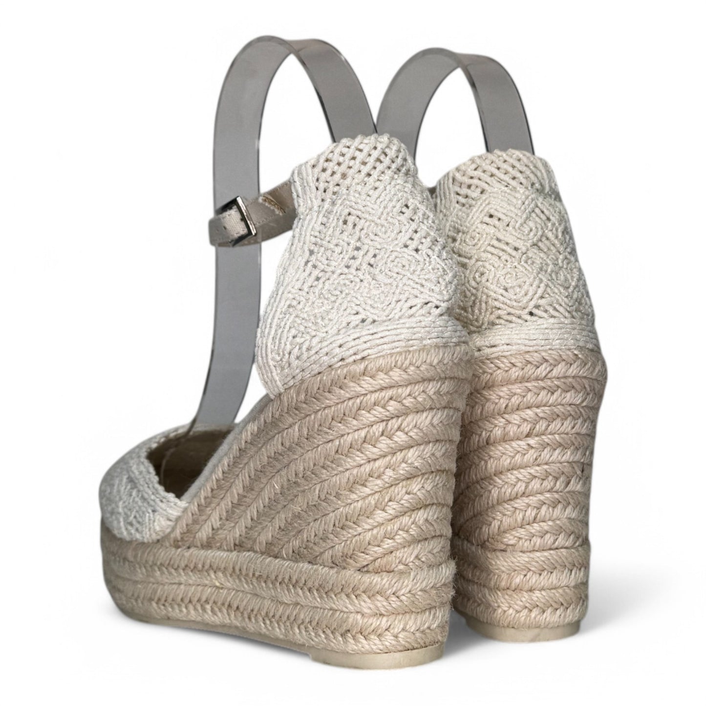 Alpargatas Corina Yute Bordado M4295 Beige - imagen 4
