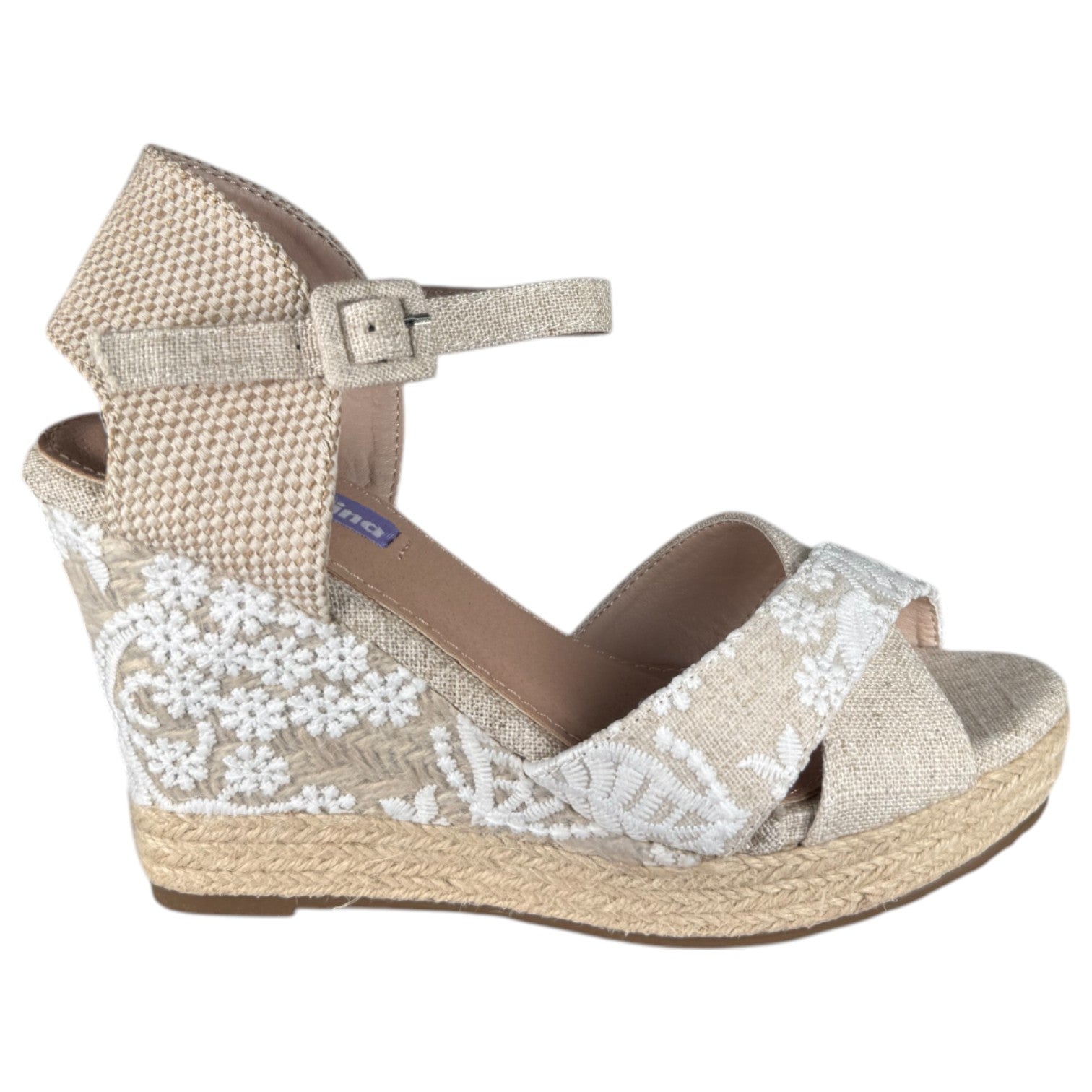 Alpargatas de Novia Mandarina Amelia Blanco - imagen 8