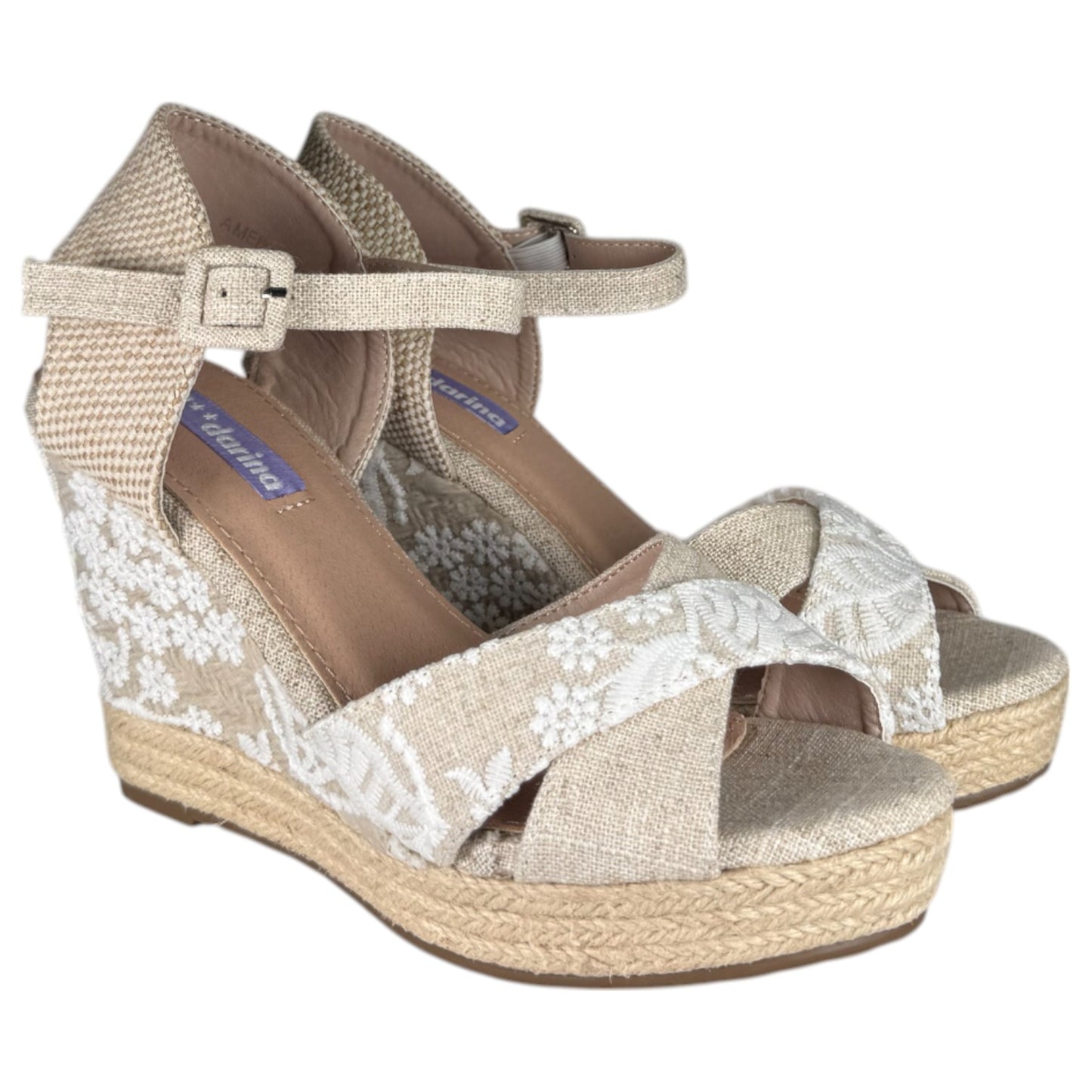 Alpargatas de Novia Mandarina Amelia Blanco - imagen 3