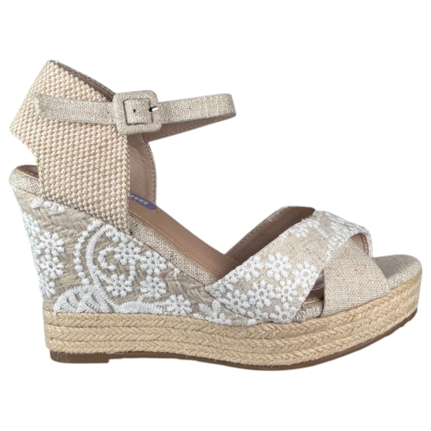 Alpargatas de Novia Mandarina Amelia Blanco - imagen 1