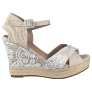 Alpargatas de Novia Mandarina Amelia Blanco