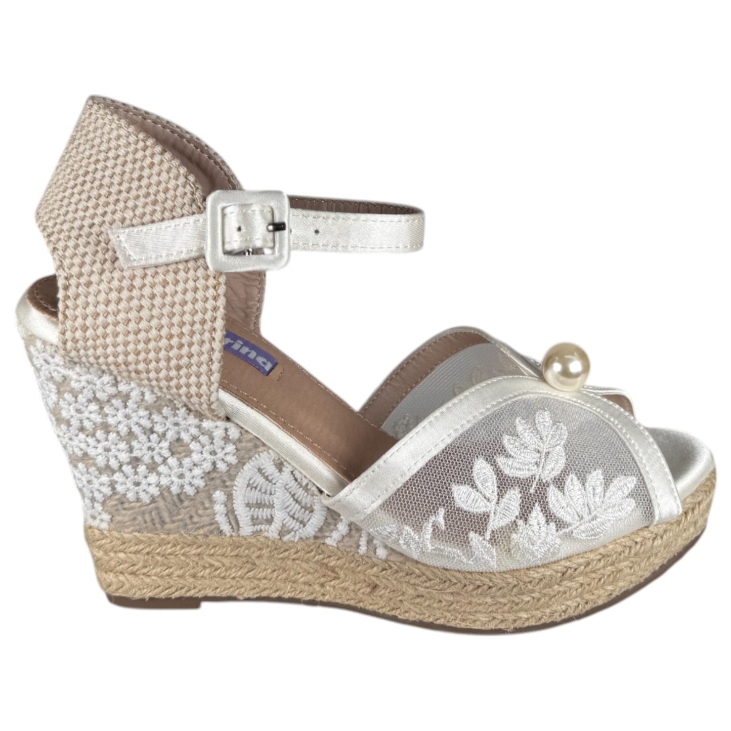 Alpargatas de Novia Mandarina Jessica Blanco - imagen 9