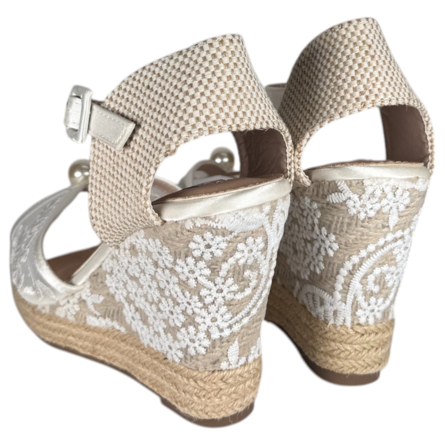 Alpargatas de Novia Mandarina Jessica Blanco - imagen 7