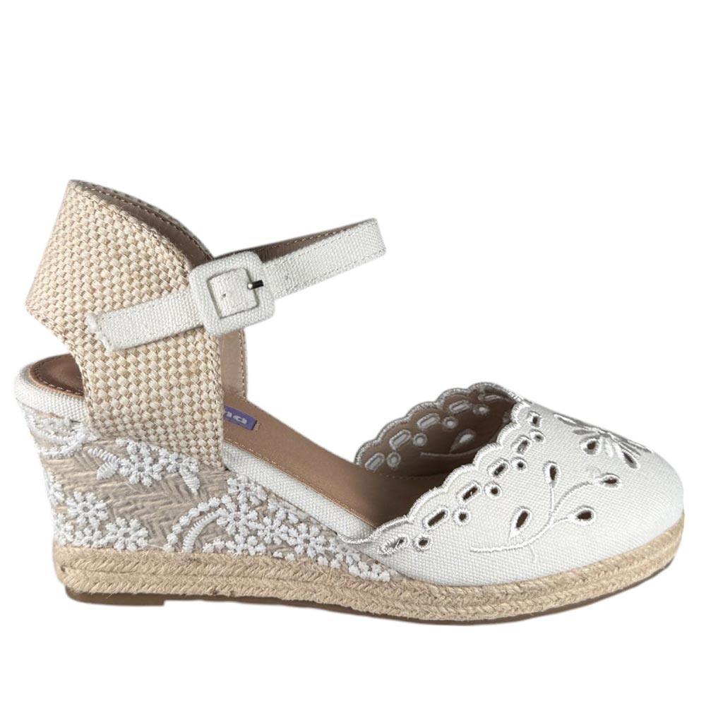 Alpargatas de Novia Mandarina Mayra Blanco - imagen 1