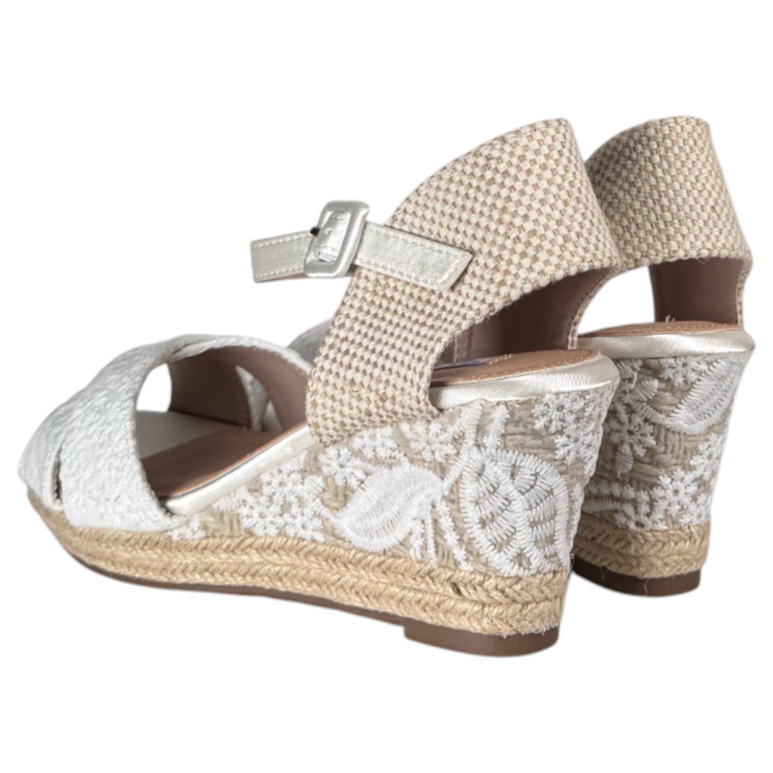 Alpargatas de Novia Mandarina Mónica Blanco - imagen 6