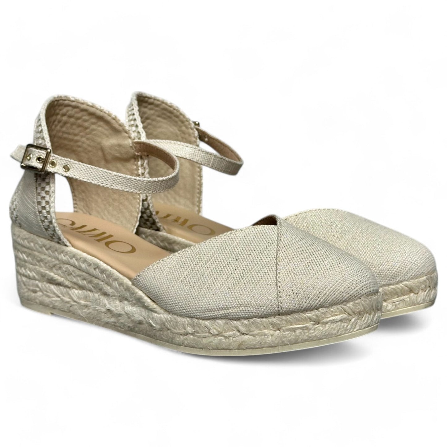 Alpargatas Gaimo Copita. T 831 Lux Canvas Crudo - imagen 3