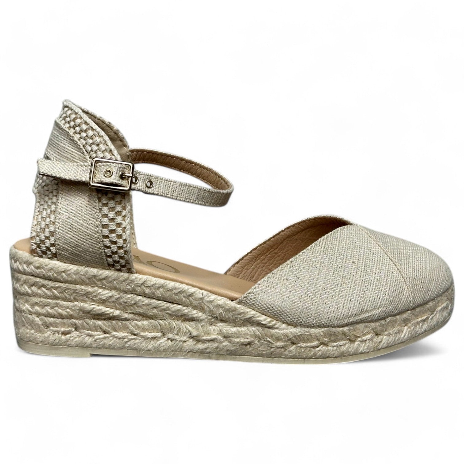 Alpargatas Gaimo Copita. T 831 Lux Canvas Crudo - imagen 1